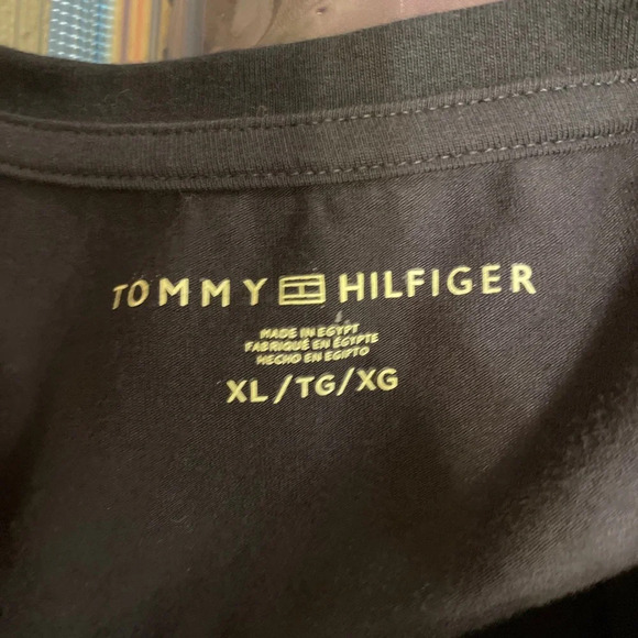 Tommy Hilfiger Dark Blue Short Sleeve Tee Men’s Size XL - Picture 2 of 3